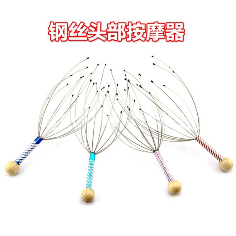 Able Steel Wire Head Massager for Hair Growth and Octopus Scalp Massage To Relieve Fatigue and Relax The Head