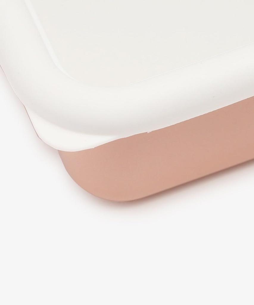 Afternoon Tea Living JJ22 Logo Works Enamel Canister, Medium, Pink