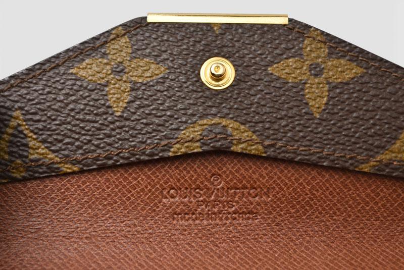 Used LOUIS VUITTON MonogramCard Case Coated canvas unisex