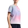 Fila Fitness Loose Round Neck Knitted Short Sleeve T-Shirt Women Tops A11W431106F-ZA
