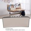 Mirror Digital Alarm Clock Temperature Display LED Curved Mirror Digital Electronic Clock for Home Bedroom Decor