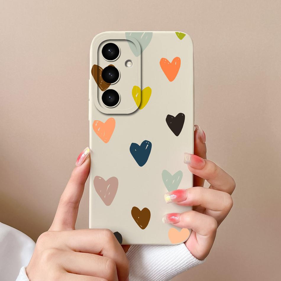 For Samsung S25 Ultra Phone Case For Samsung S25 Plus Funda For Galaxy S25 5G Soft Liquid Silicone Back Covers For Samsung S 25