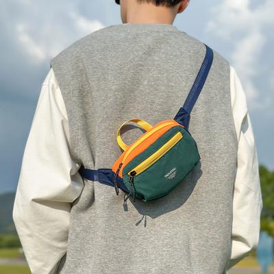 Leichte Outdoor-Bauchtasche Herren-Fahrrad-Umhängetasche Damen-Schulter-Brusttasche Sport-Ausgeh-Freizeit-Handytasche Pendlertasche