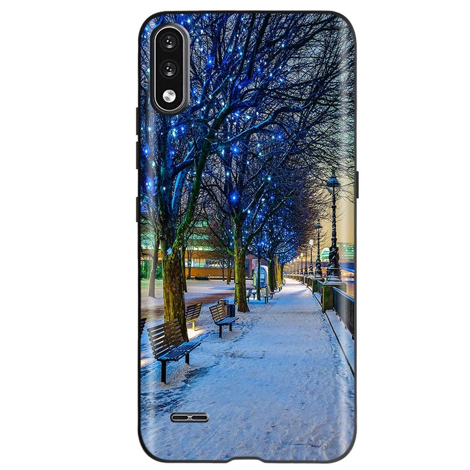 For LG K22 LM-K200 K200E K200B Fashion Pattern Phone Case Soft Silicone TPU Back Cover For LG K22 K 22 2020 Fundas
