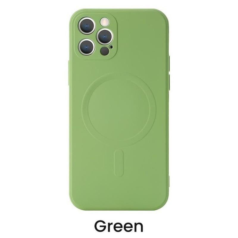 

Роскошная магнитная мягкая задняя крышка для Apple Iphone 13 Pro Max 6 6s 7 8 X Xs Xr Xsmax 11 11pro 11promax 12promax 12mini Magsafe, защитный чехол для телефона iPhone 12