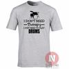 I Dont Need Therapy I Just Need To Play Drums TShirt Drummer Drumming Music