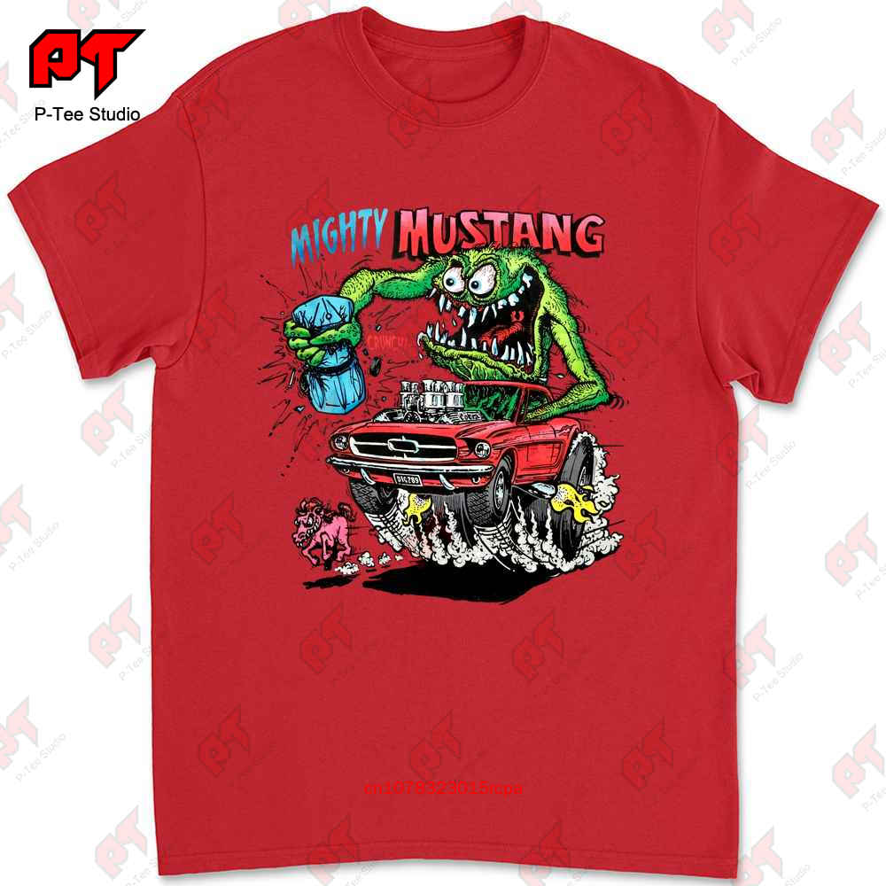 Ed Big Daddy Roth Rat Fink Mighty Mustang Tshirt GTKG S