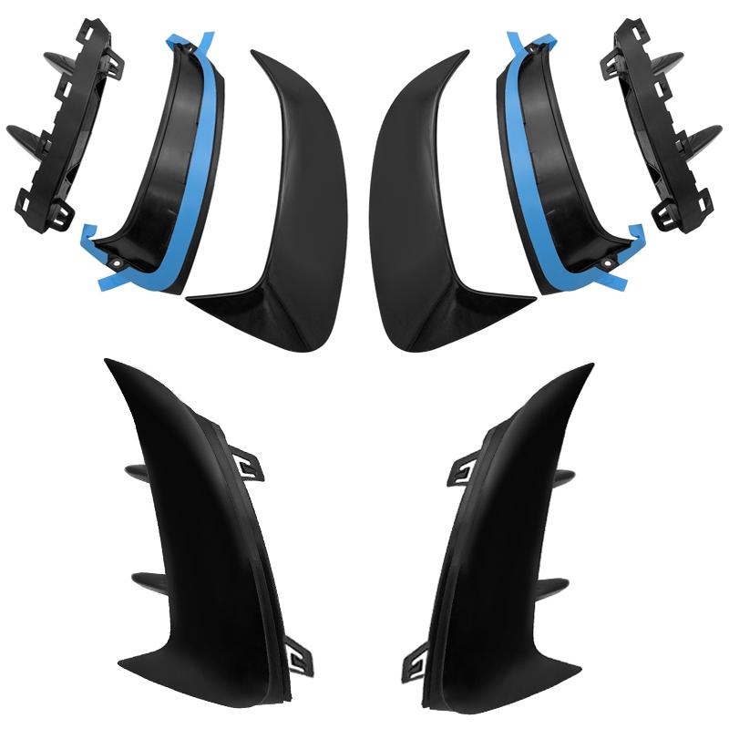 Vorderer Stoßfänger Spoiler Für Mercedes CLA C118 AMG LINE - Hochglanz Schwarz