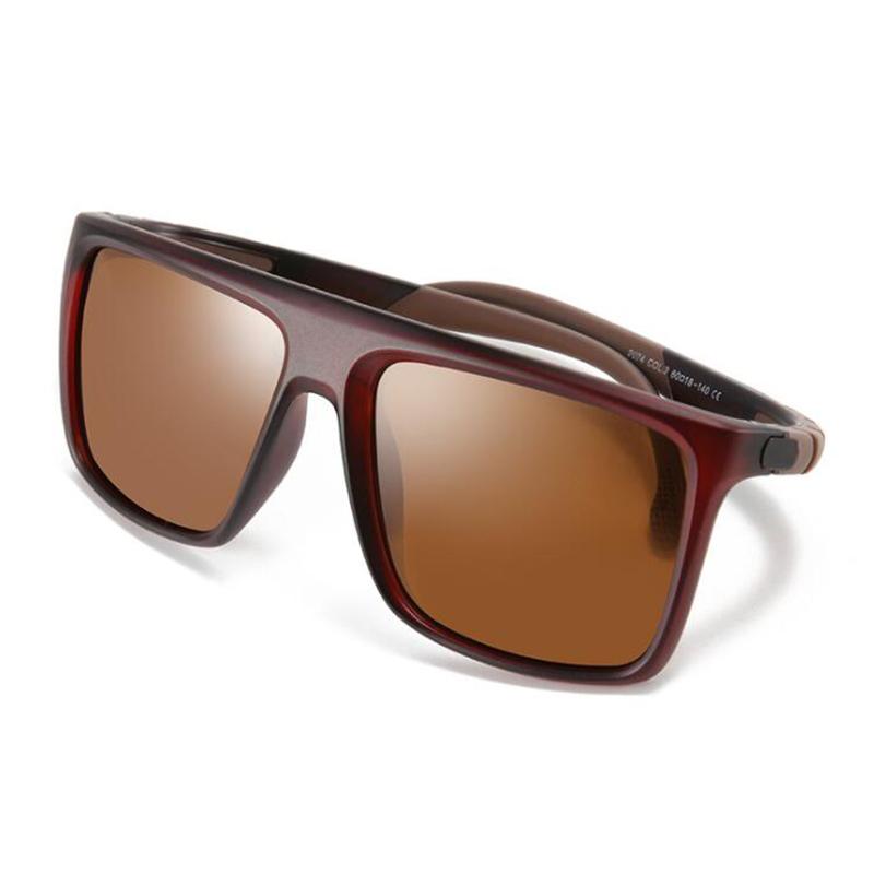 TR90 Silicone Leg Sports Riding Myopia Sunglasses Men Goggles Nearsighted Spectacles Prescription 0 -0.5 -0.75 To -6