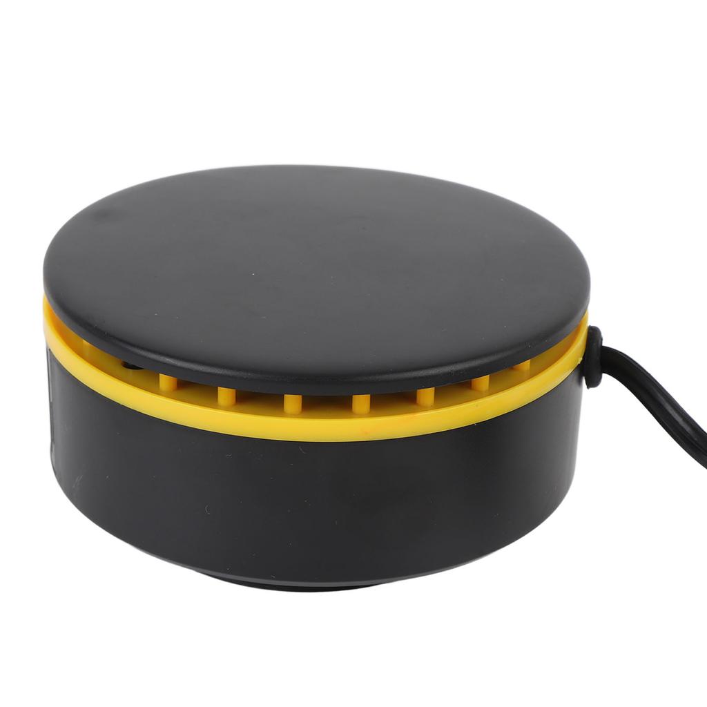 Car Heater 12V 360 Degrees Rotatable Easy To Install Windscreen Defroster Defogger for Driving Black