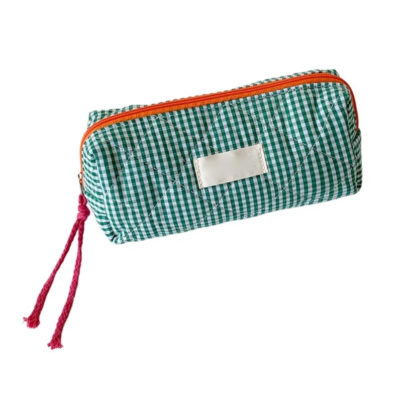 Pencil Case 7.5x3.5x2.4In for Student Girl Women Large Pen Bag Zippered Pen Pouches Travel Cosmetic Storage Bag