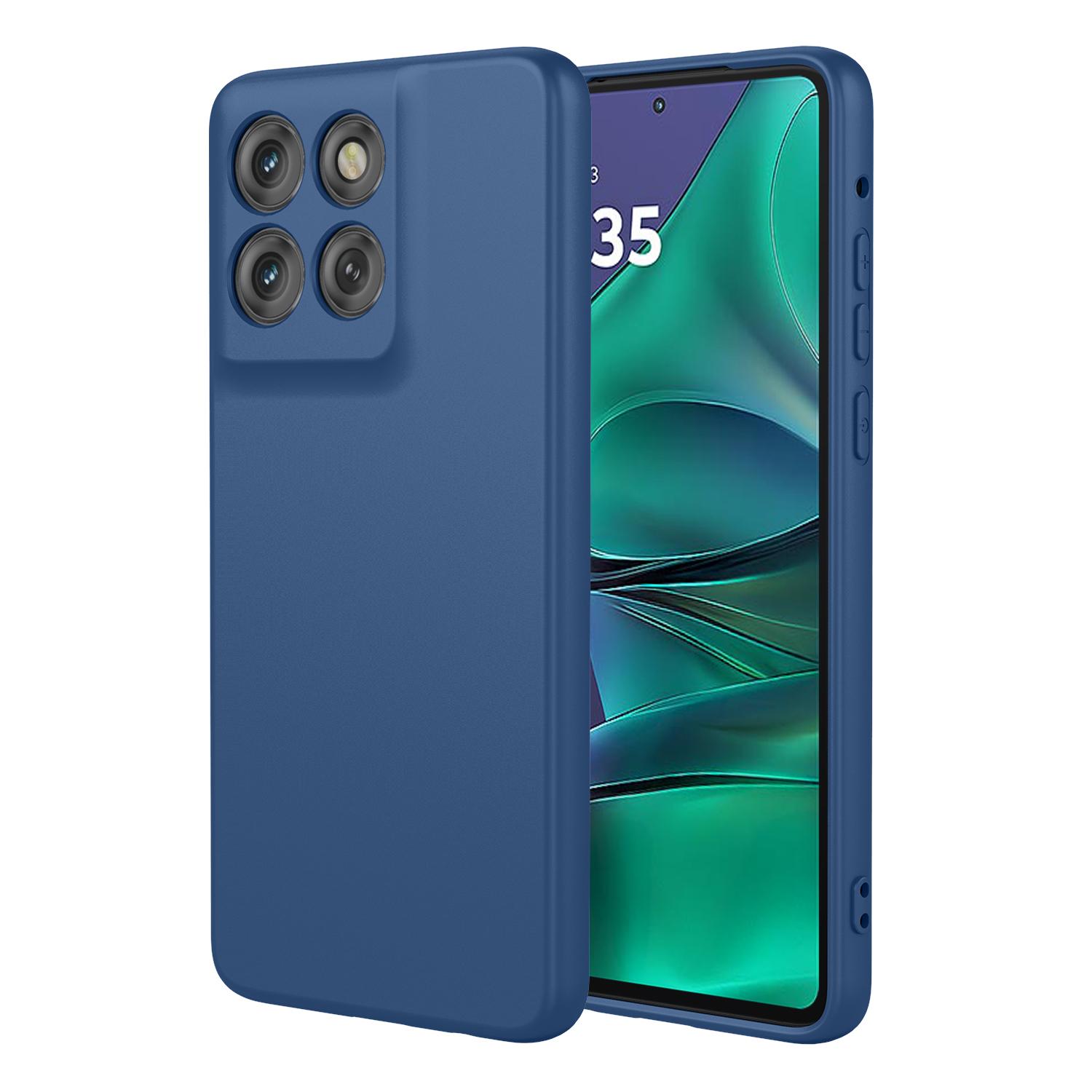 

Для Motorola Moto G Stylus 5G (2025) Чохол М який ТПУ Ударостійкий Захисний Чохол для Телефону Blue