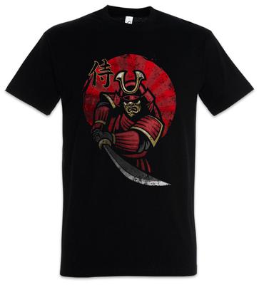 Samurai III Mens T-Shirt Mens Womens Tees Top Ninja Bushido Banzai Warrior Armor Helmet Sword