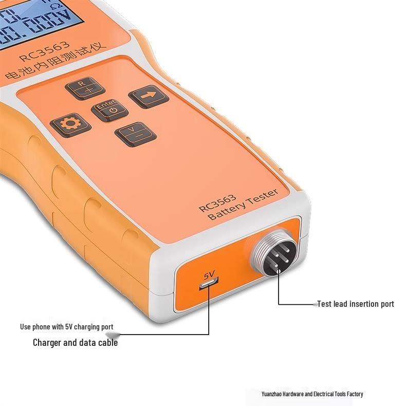 High-Precision Internal Resistance and Voltage Detector for Lithium and Storage Batteries