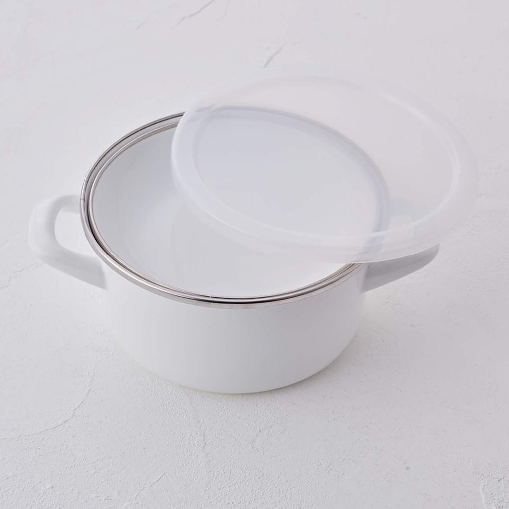 Fuji Enamel Mini Series (15cm Casserole, White)