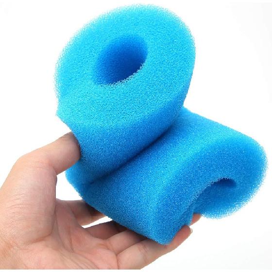 Swimming Pool Filter Sponge, Reusable Cartridge Pool Filter Replacement Washable Pool Foam Filter Pool Cleaning Accessories Fit for Filter Type A