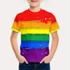 T-Shirts for Boys Tie Dye Graphic T Shirts Short Sleeve Tee Children's T-Shirt Elementary Girl Clothes Casual Tops Girl T-Shirts