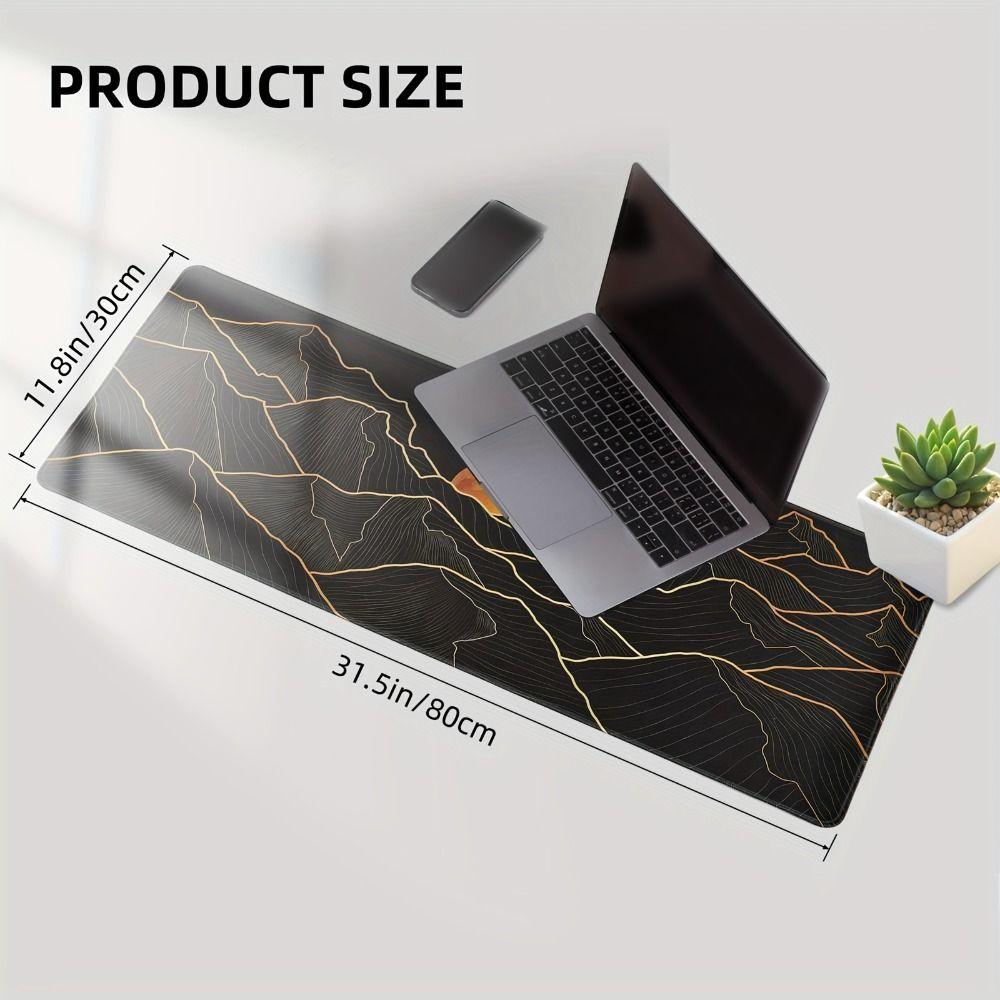 EXCO Office Shortcut Mouse Pad Stitched Edge Gaming Mouse Pad Simple Keyboard Mats  Laptop Pads