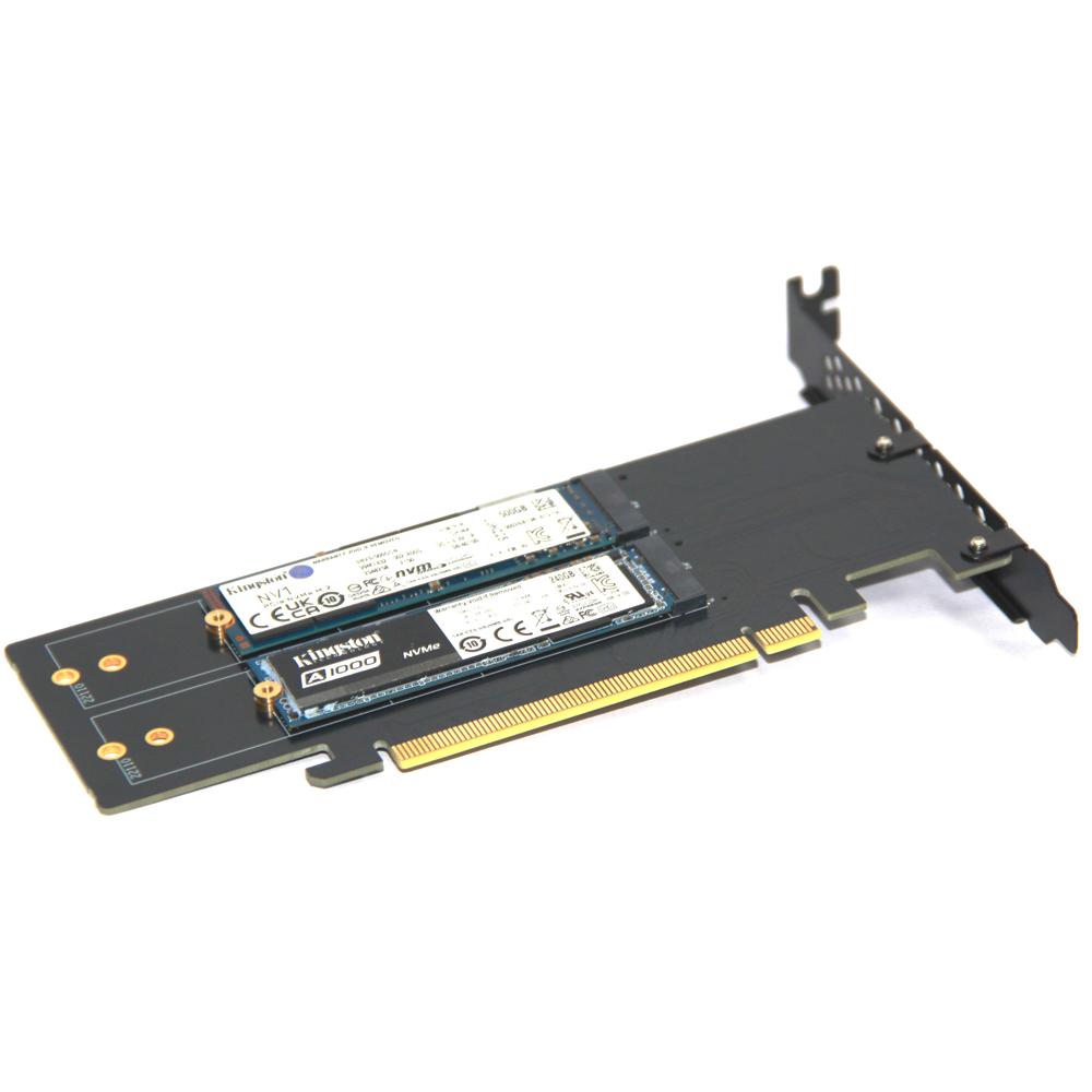 PCIe To M2 NVME Adapter Card PCI-E 4.0 X8 X16 NVME M Key SSD Converter M.2 PCI Expansion Card For 2230 2242 2260 2280