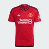 Adidas Authentic Manchester United Fan Edition Men's Football Sports Short Sleeve T-Shirt