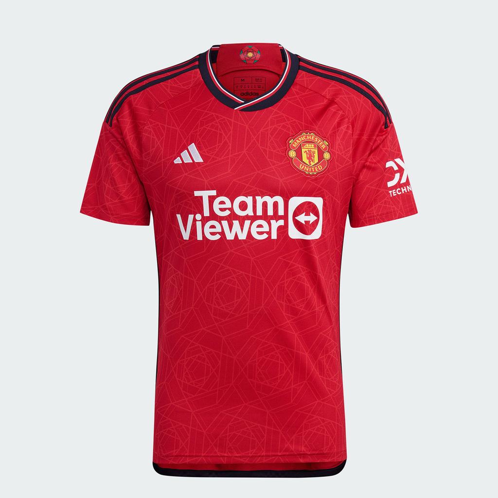 Adidas Authentic Manchester United Fan Edition Men's Football Sports Short Sleeve T-Shirt