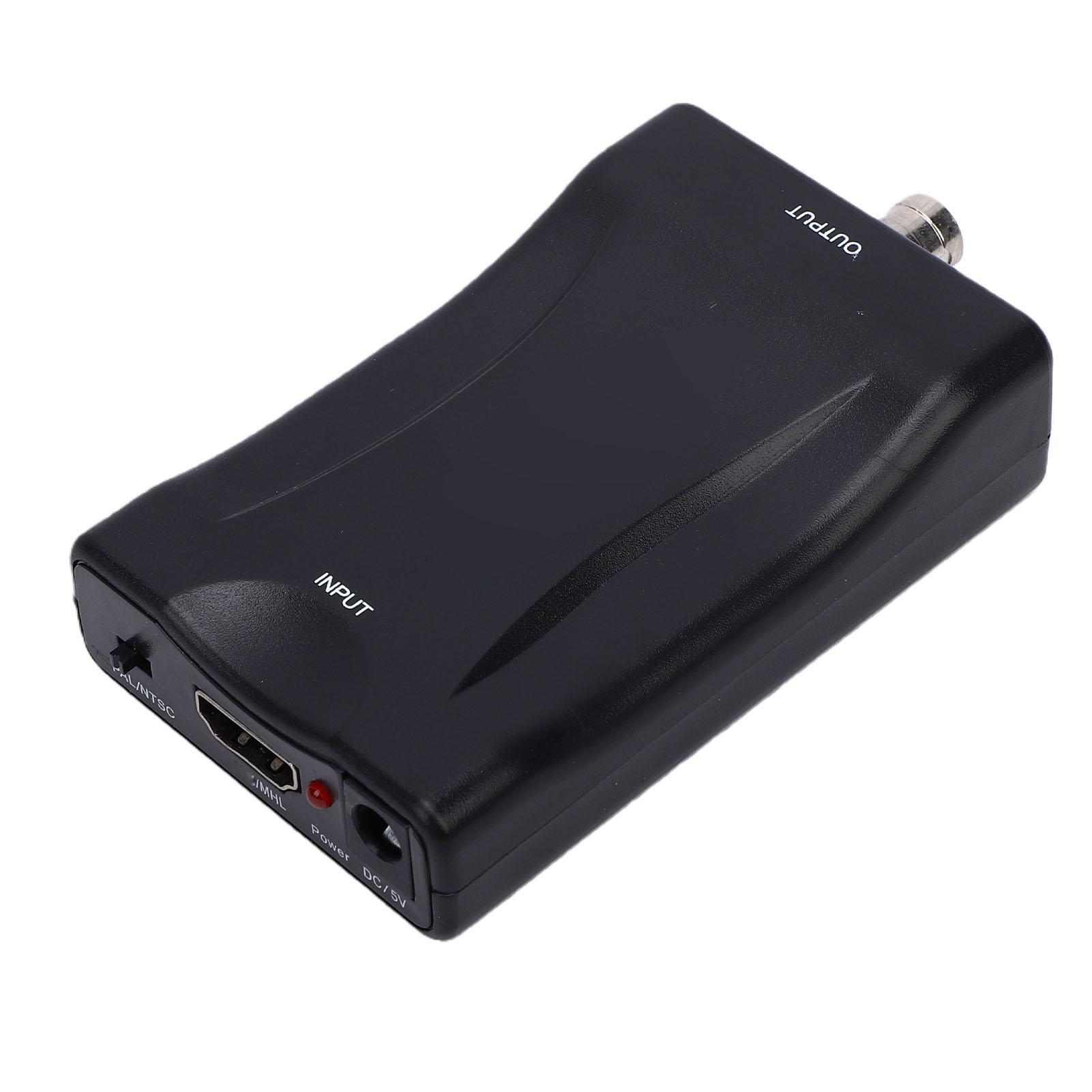 

HD Multimedia Interface to BNC Video Converter with 3.5mm Sound Out for DVD DVR Security Camera CVR CCTV Image Coaxial