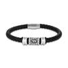 Personalized Norse Viking Runes Amulet Bracelet Leather Wristband With Futhark Rune Bead In Your Choice Viking Jewelry