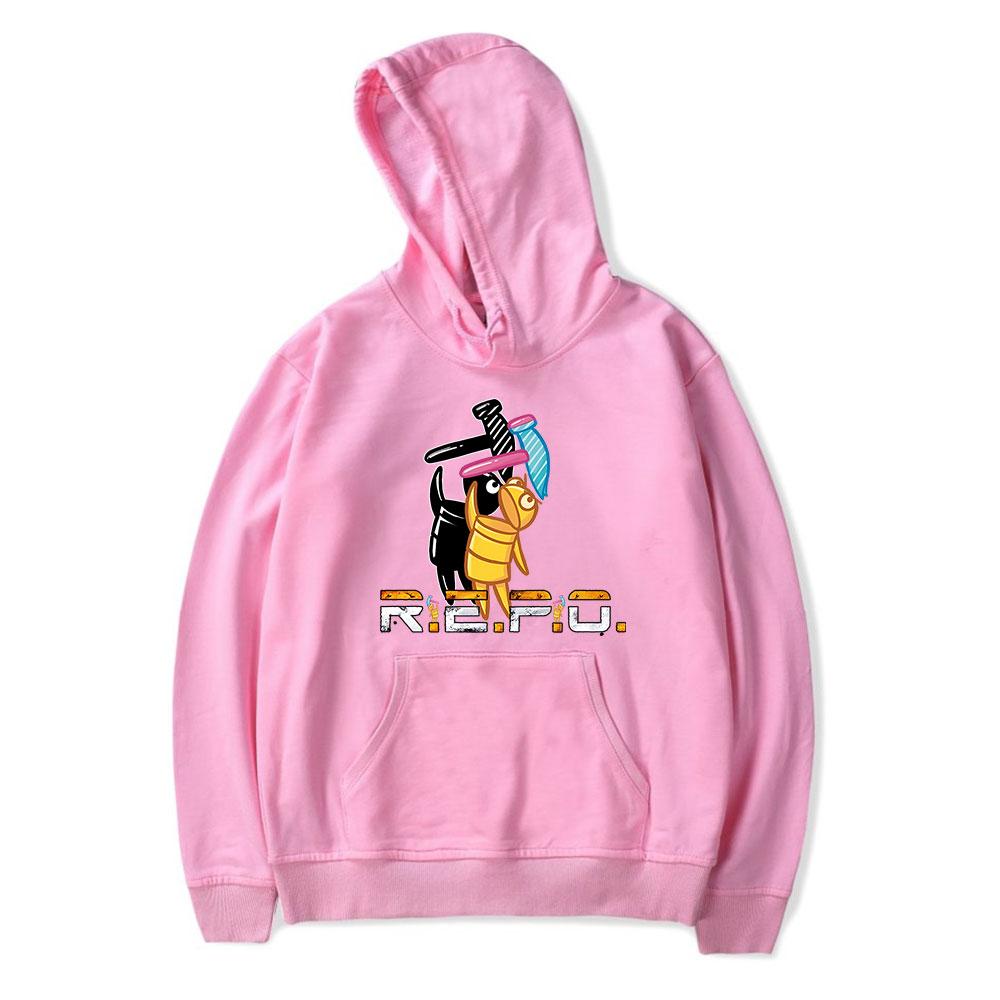 Unisex R.E.P.O. Hoodie Sweatshirt Cartoon Printed Streetwear Hoodies for Men Women
