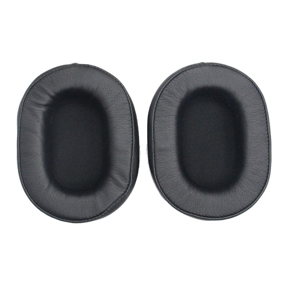 1 Pair Ear Pads Protein Leather Earpads 