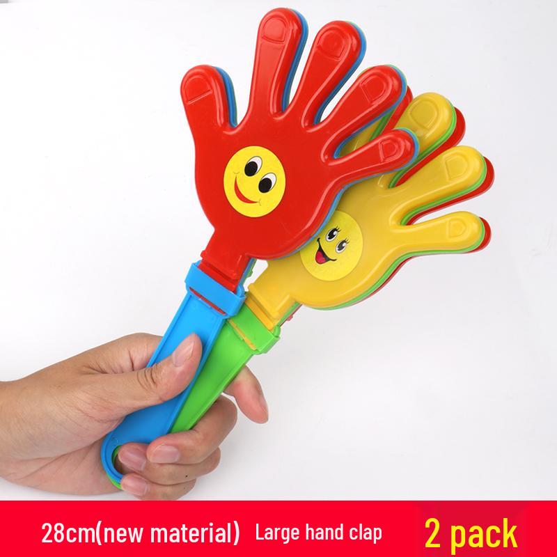 50pcs Large Plastic Hand Clappers for Sports Events and Concerts