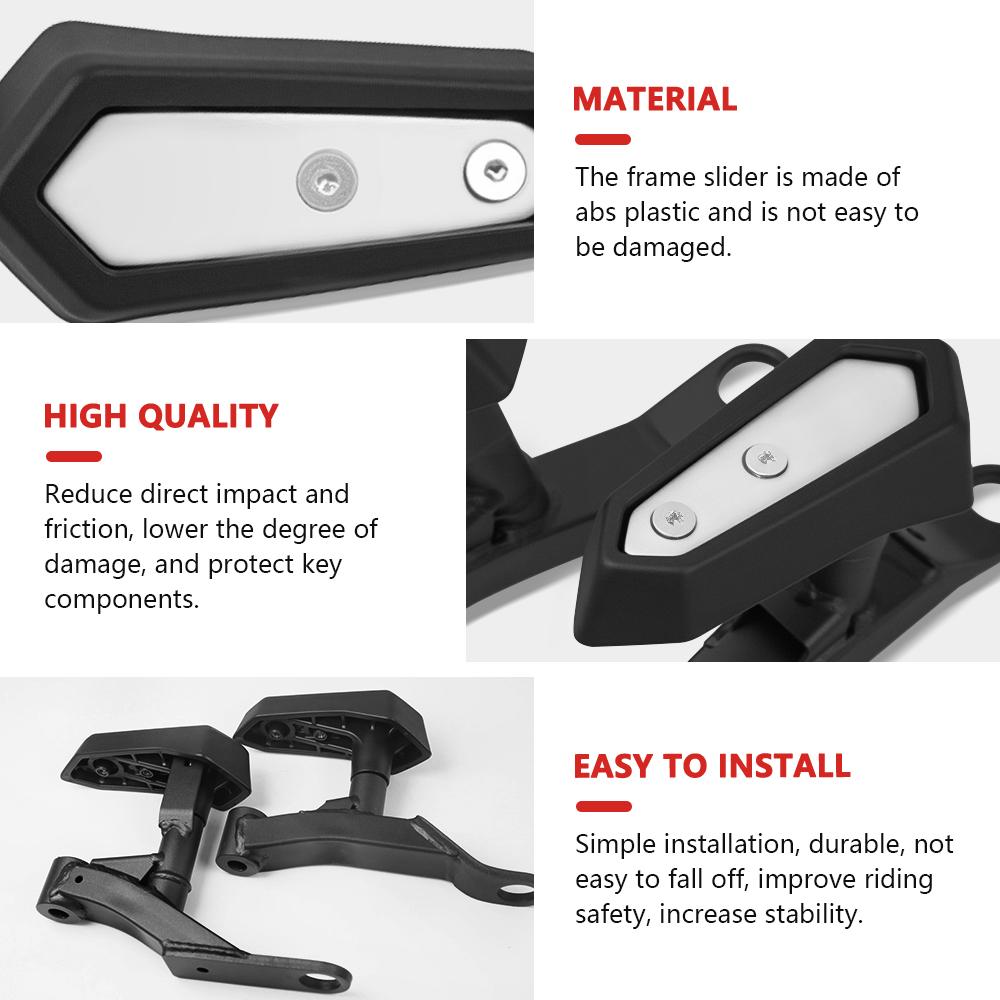 Motorcycle Accessories Falling Protection Frame Slider Fairing Guard Crash Pad Protector For Ninja1100SX ninja 1100SX SE 2025