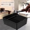 Coffee Knock Box, ABS Coffee Grounds Knock Box, Espresso Knock Box with Knock Bar and Non-Slip Rubber Base, Shock Absorbent Durable Barista Espresso