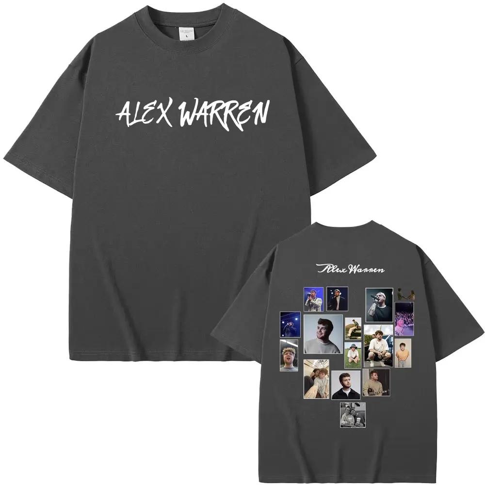 Alex Warren Little Orphan Alex Live Tour 2026 Graphic T Shirt Unisexs Clothing Vintage Hip Hop Tshirts Summer Cotton Tshirt Tops