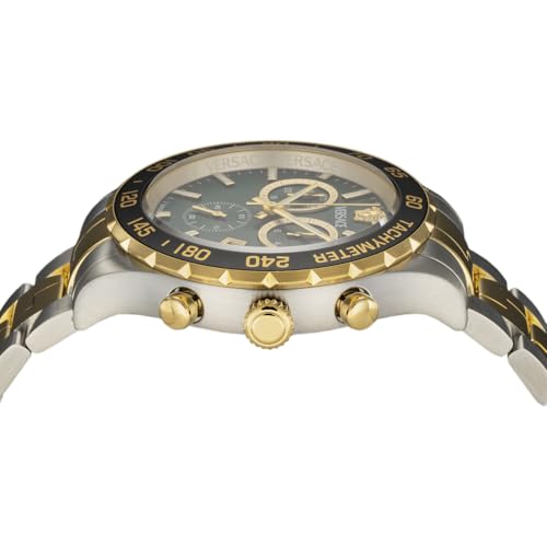 Versace Helenium Casual Watch VEPCA0524 Men's Yellow Gold