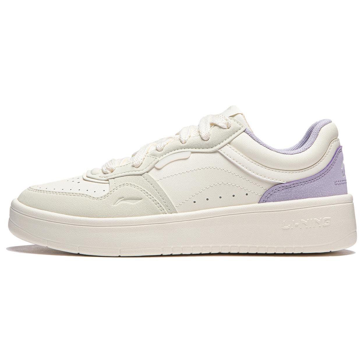 

LiNing Line 2.0 At The Beginning V2 Anti Slip Wear Resistant Low Top Skateboard Shoes Women s White Green 35.5