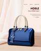 2025 Patent Leather Shiny Women's Boston Bag - Fashionable Single Shoulder & Crossbody Handbag