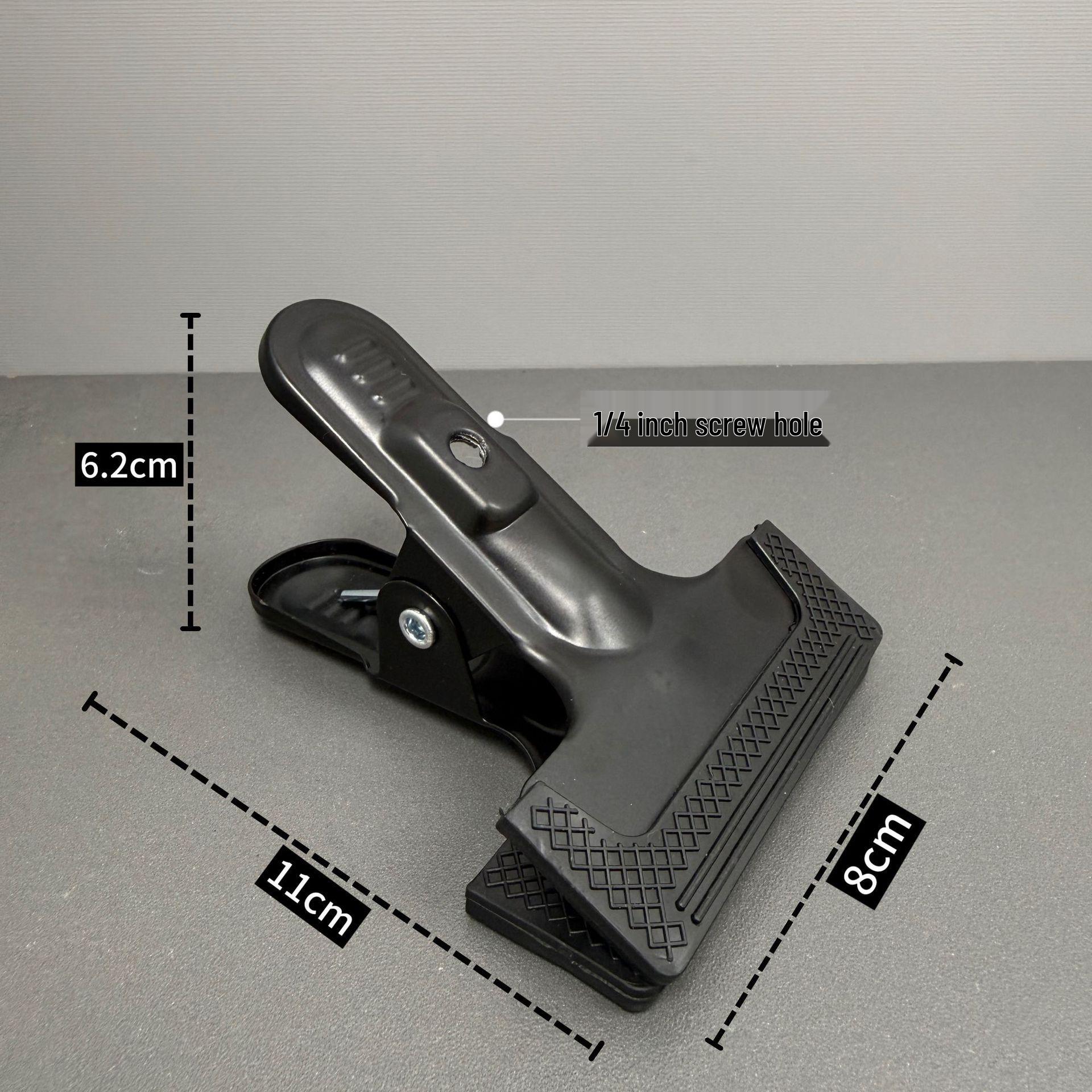 Universal 360° Ball Head Phone Holder Clip for Desktop Live Streaming