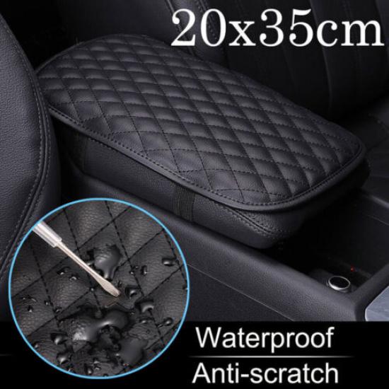 1× Car Armrest Cushion Cover Center Console Armrest Pad Protector Accessories