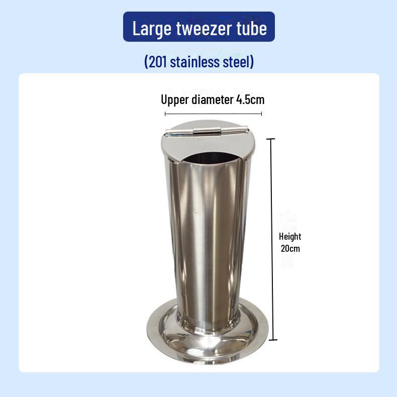 

Медицинский пинцет из нержавеющей стали марки 304 с чехлом для дезинфекции и перевязки.