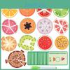 Fruit Fraction Board Educational Toy For Kids Learning Math Skills