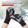 Anti-slip Thick Cycling Gloves Lock Buckle Warm Outdoor Gloves Winter Cycling Gloves  Outdoor