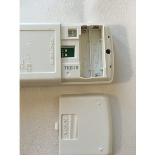 Panasonic air conditioner remote control A75C4437