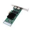 PCIE Network Card Double RJ45 Ports 10Mbps 100Mbps 1000Mbps 82575 Chipset PCI Express Network Adapter Support for