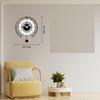 Analog Metal Luxury Wall Clock for Living Room | Non-Ticking Antique Large Wall Clock for Bedroom, Office, Hall, Drawing Room |