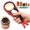 4-In-1 Multi-Purpose Can Opener with Non-Slip Grip - Ideal for Beer Bottles and Cans In Home Kitchens