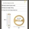 Inverted Glass & Metal Incense Burner - Ash-Proof Aromatherapy Holder for Home Decor