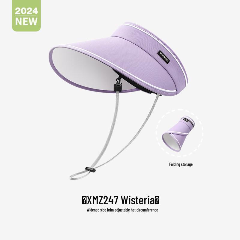 Women's Foldable Sun Hat with UV Protection, Large Brim for Outdoor Use, Model XMZ267
