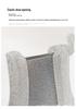 Modieuze Transparante Chelsea Regenlaarzen voor Dames: Stijlvol, Antislip, Waterdicht Rubber voor Buitenkleding
