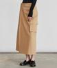 ITOV SEOUL Cargo Long Wrap Skirt Be