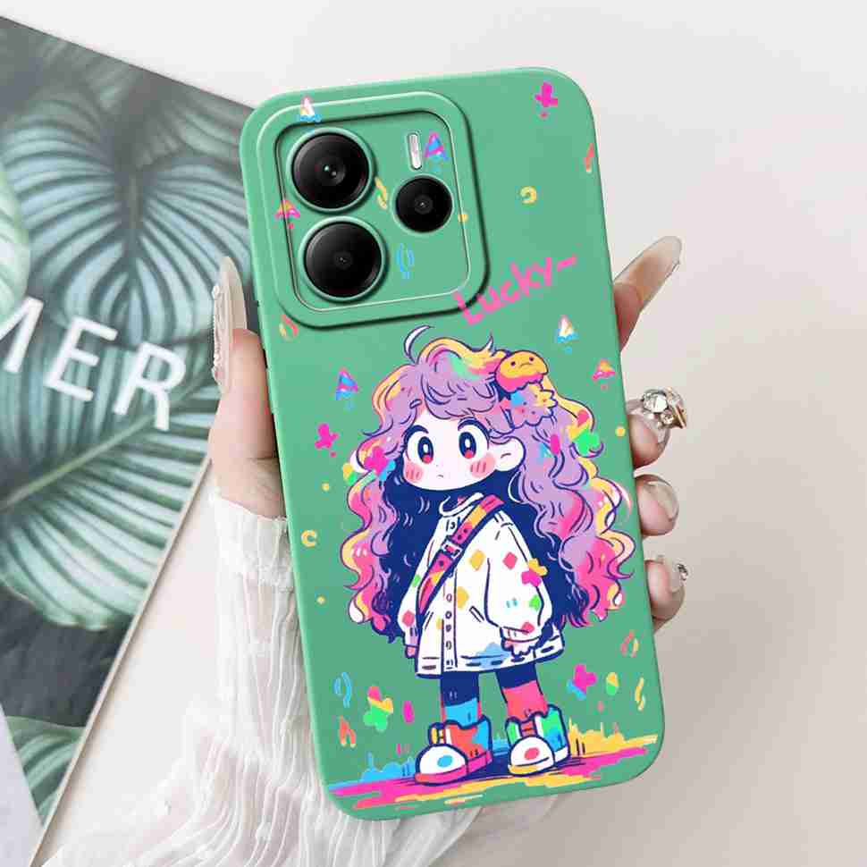 For Xiaomi Redmi Note 14 5G Case Panda Pattern Cover Soft Silicone Phone Case For Redmi Note 14 Note14 5G Fundas 6.67"